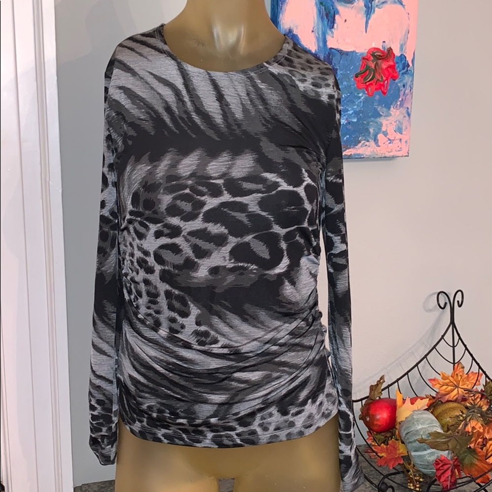 Randy Kemper Animal Sexy Slinky Top Size XS EUC